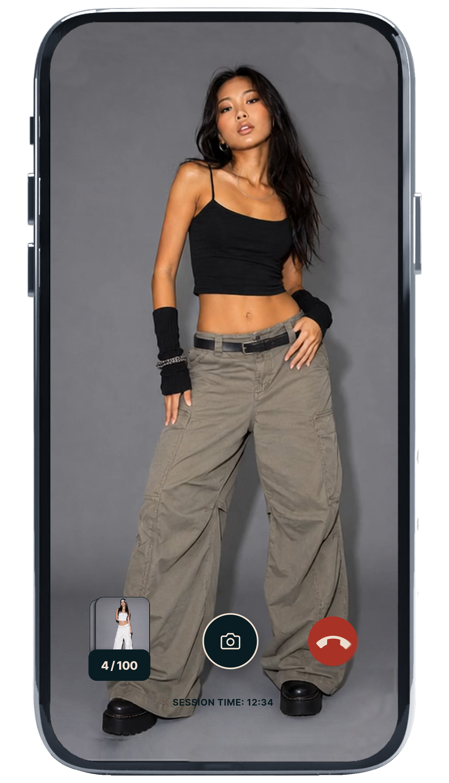 Virt Remote mobile live capture preview.